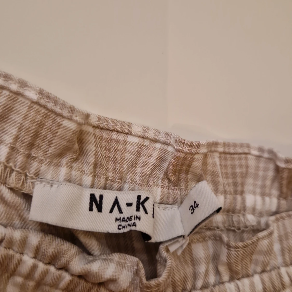 Rutig Miniklänning  - 90