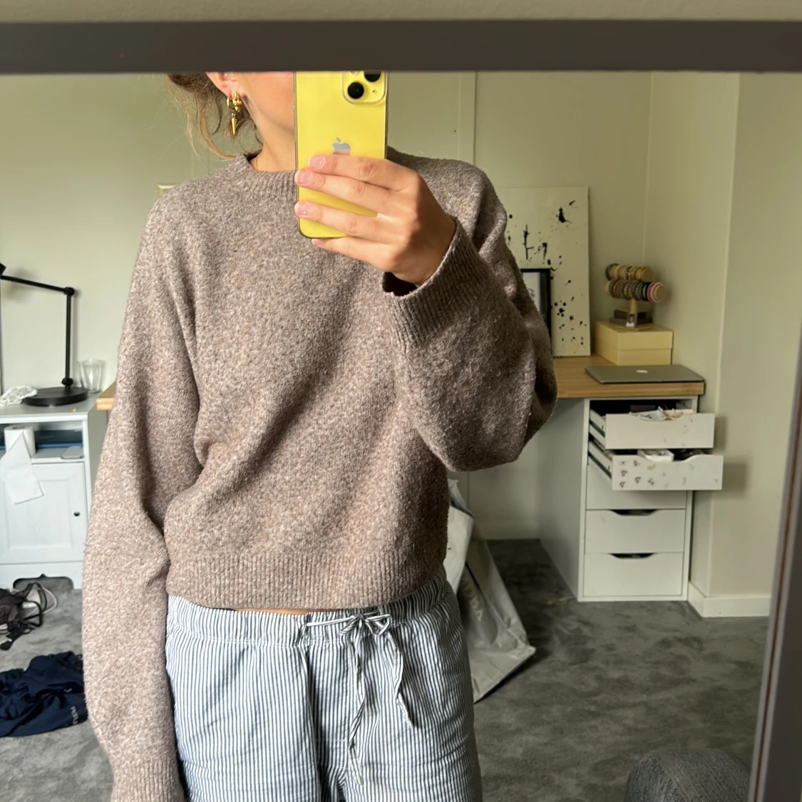 Stickad tröja från weekday - 90