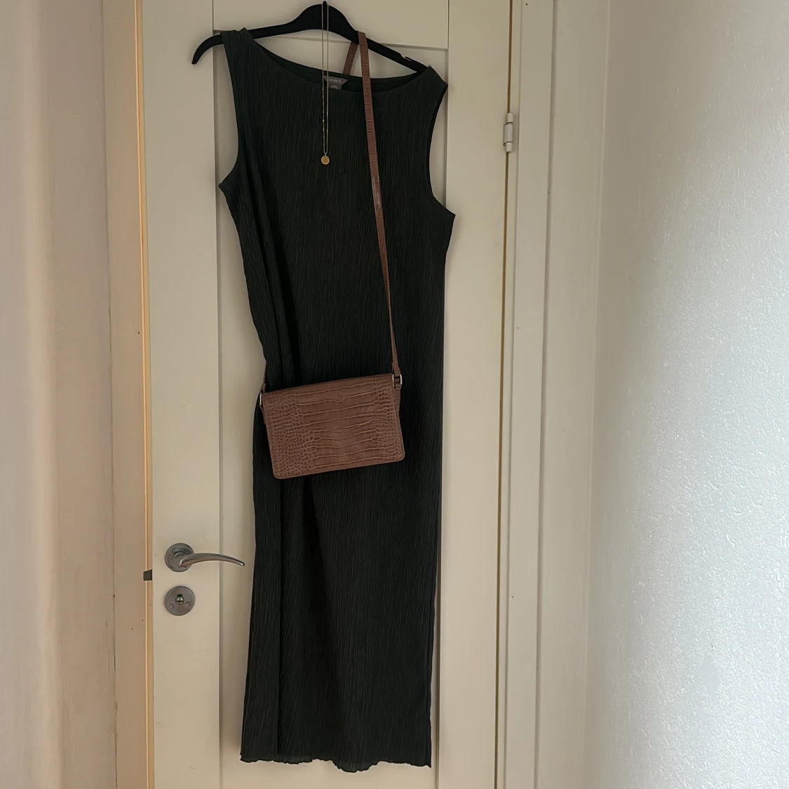 Snygg grön klänning