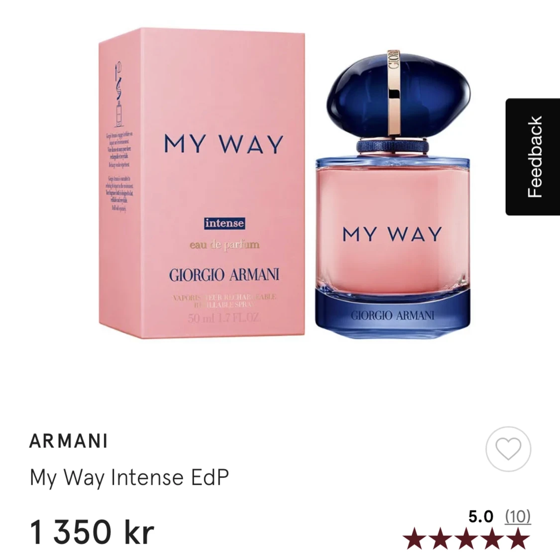 My Way Giorgio Armani  - 90