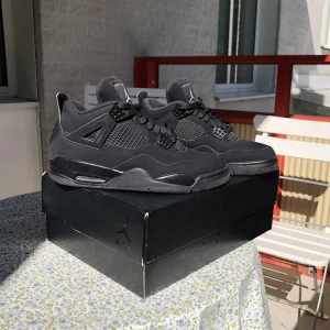 JORDAN 4 BLACK CAT - WTS  JORDAN 4 BLACK CAT 2020 SIZE : 43 / US 9,5 COND : 8/10   BID : 4000 BIN : 5000