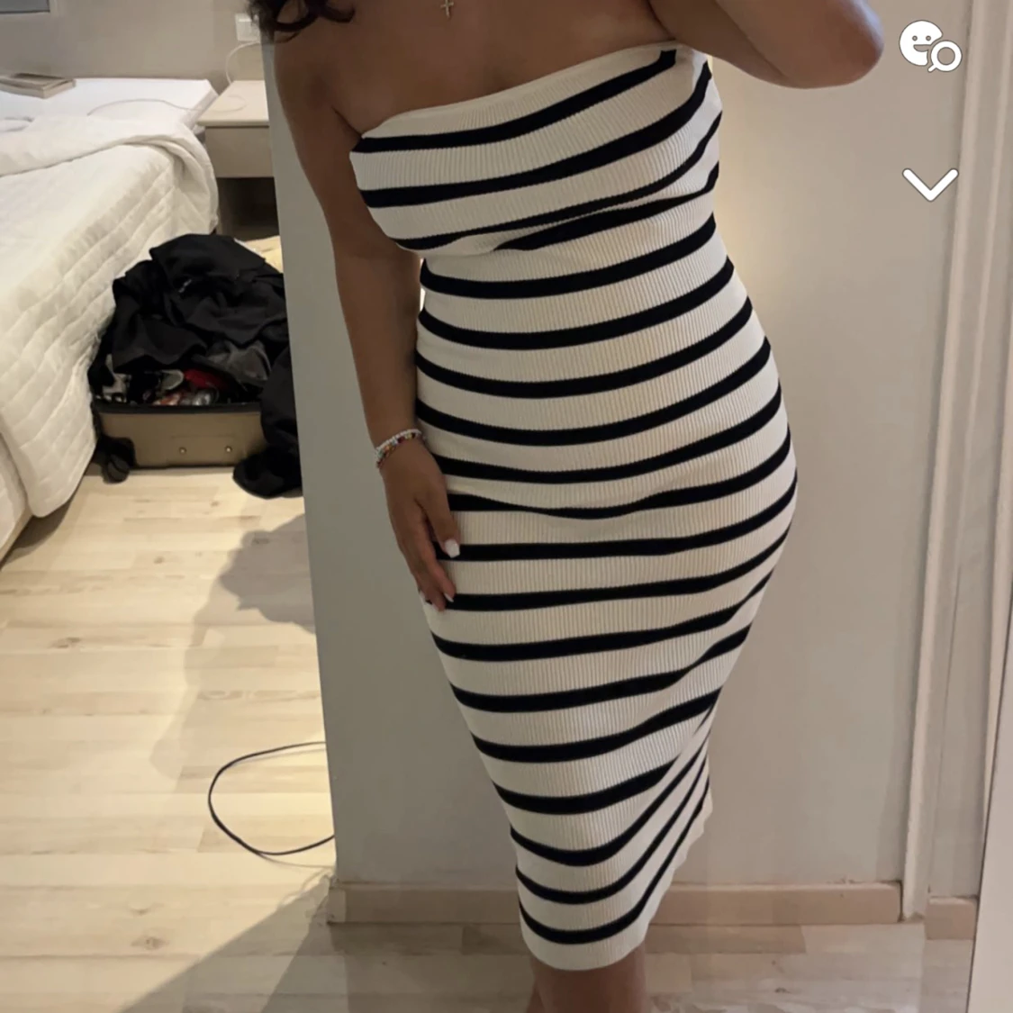 Randig klänninf - 90