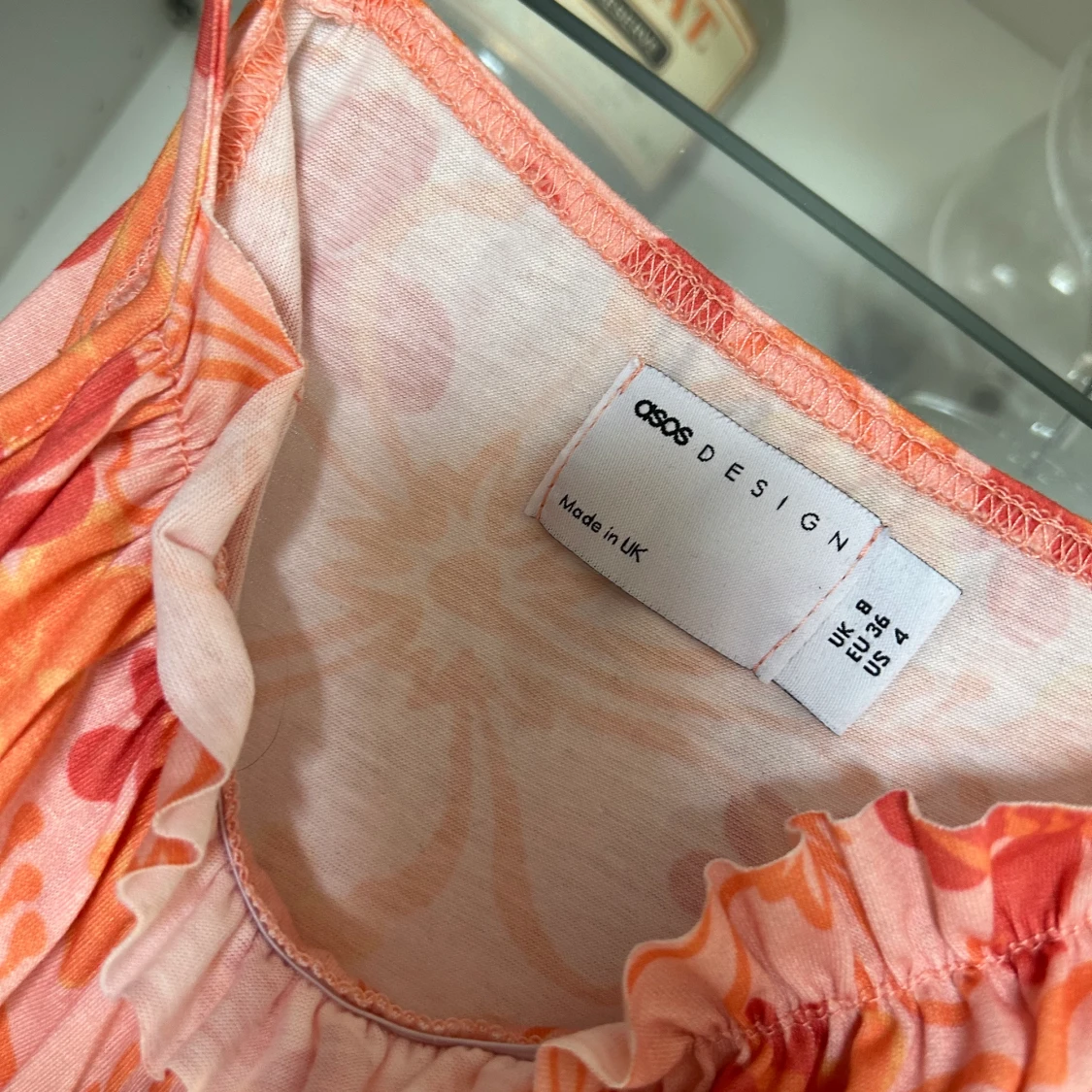 Blommig klänning  - 91