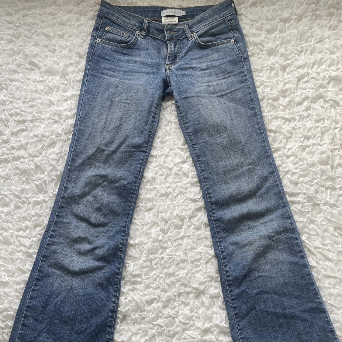 Lågmidjade bootcut jeans  - 90