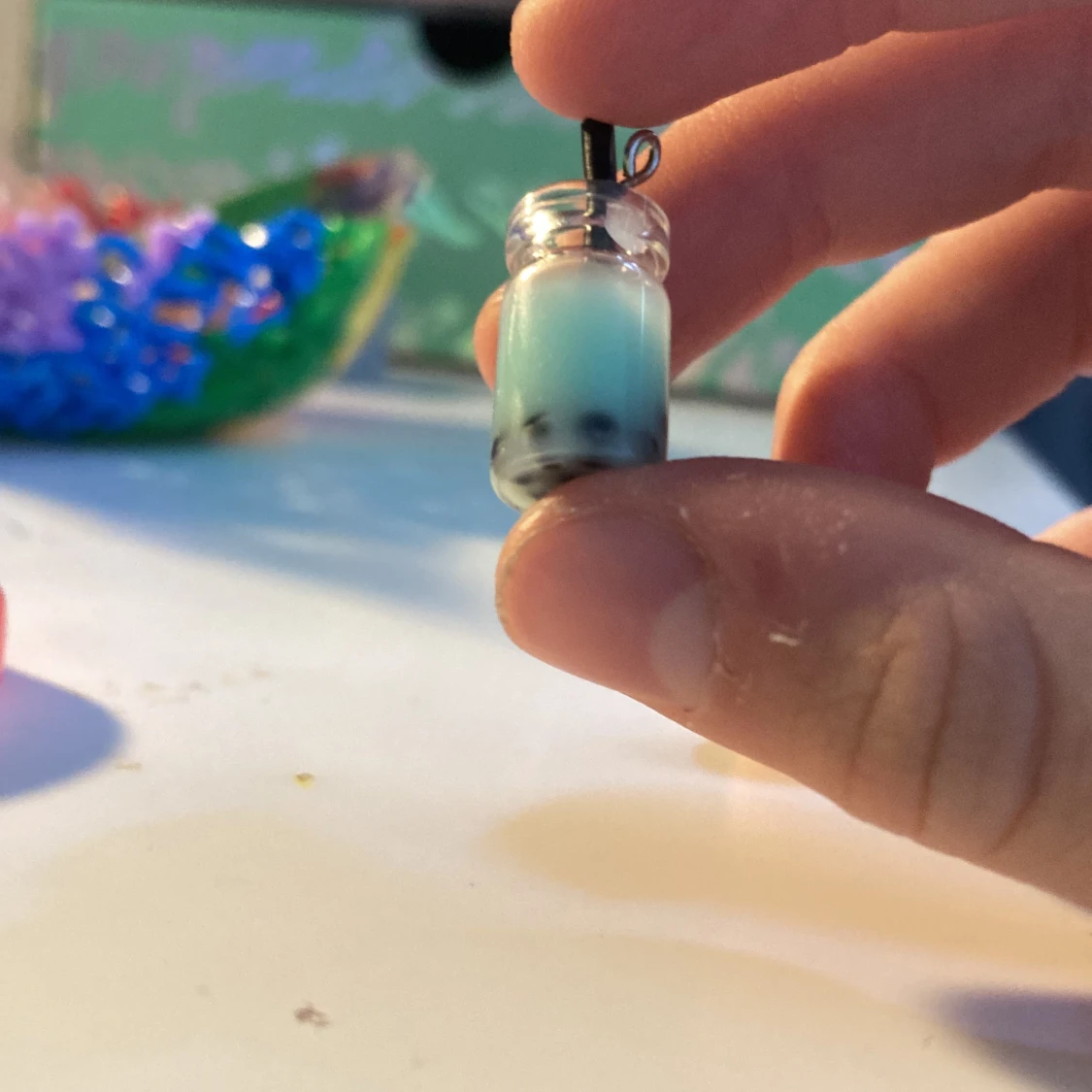 Mini boba smycke - 90