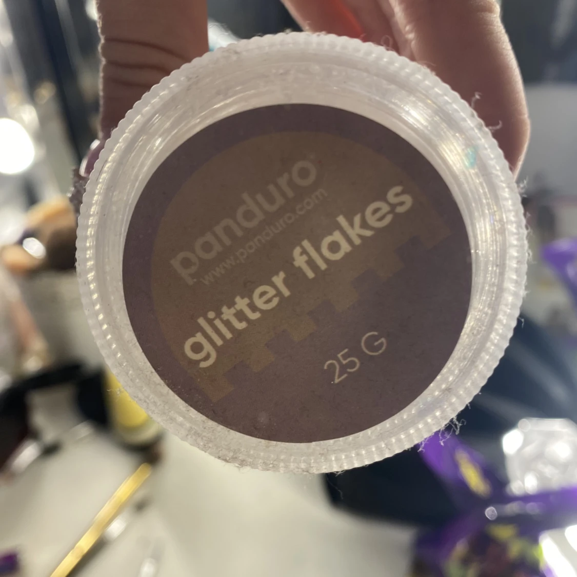 Dekoration till naglar/glitter flakes - 90