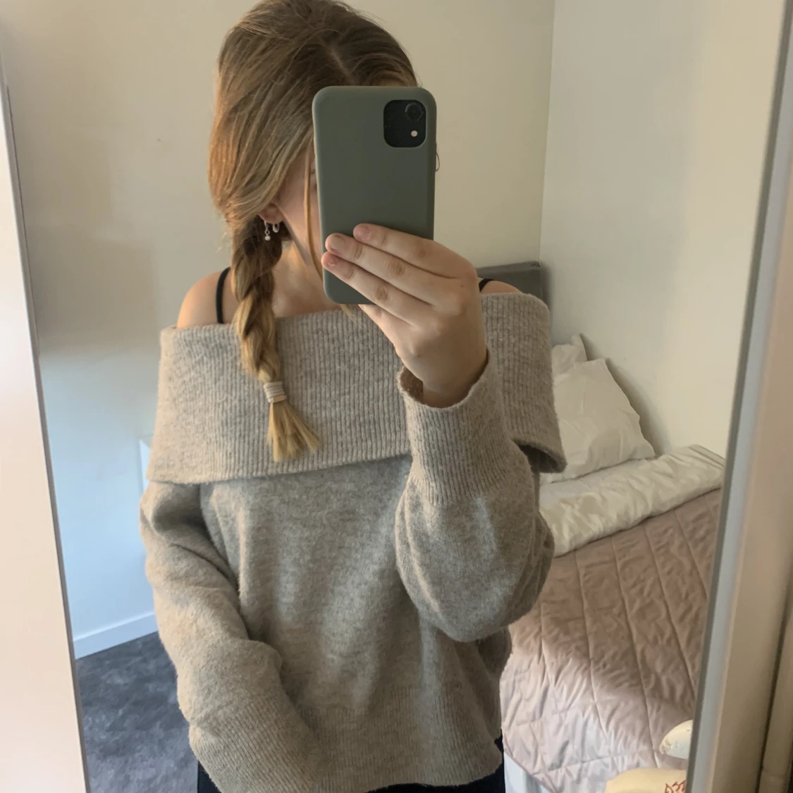 Hm off shoulder-tröja  - 90