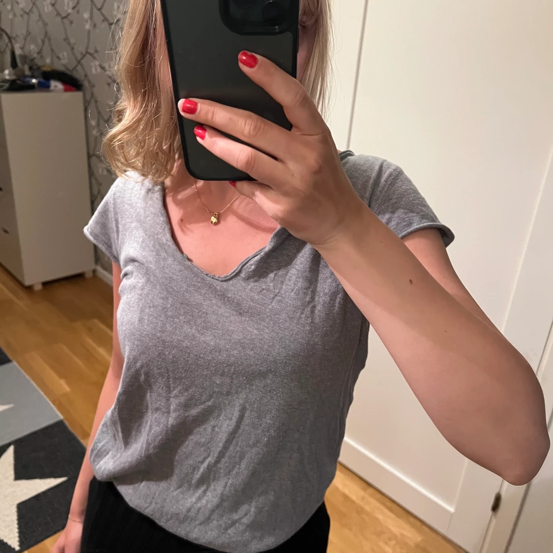 Grå Zadig & Voltaire T-shirt med tryck - 90