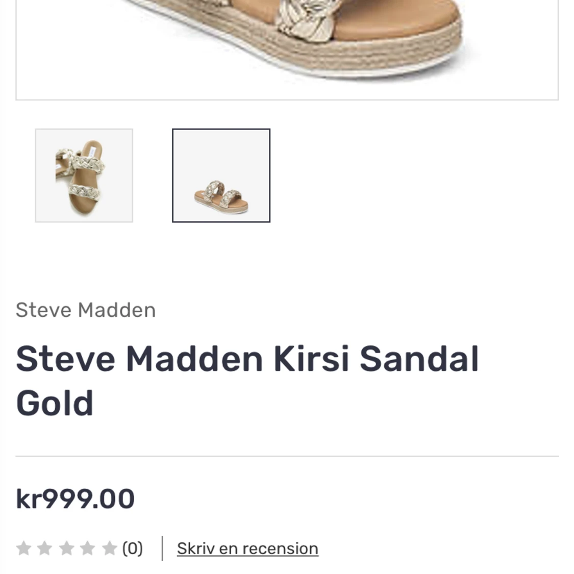 Steve Madden tofflor - 90