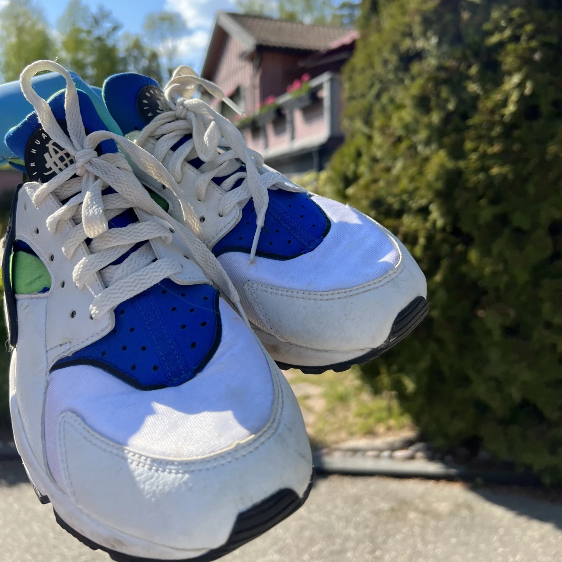 Nike Air Huarache💚💙 strl 44 - 91