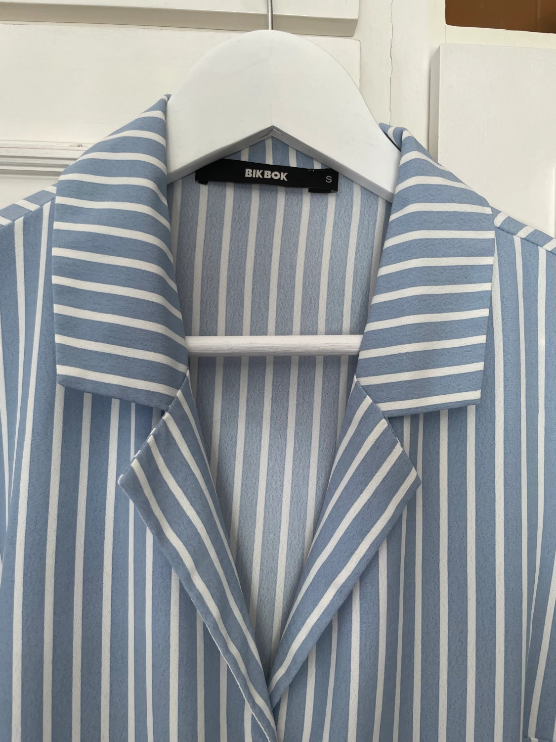 Blå vid midiklänning  - 90