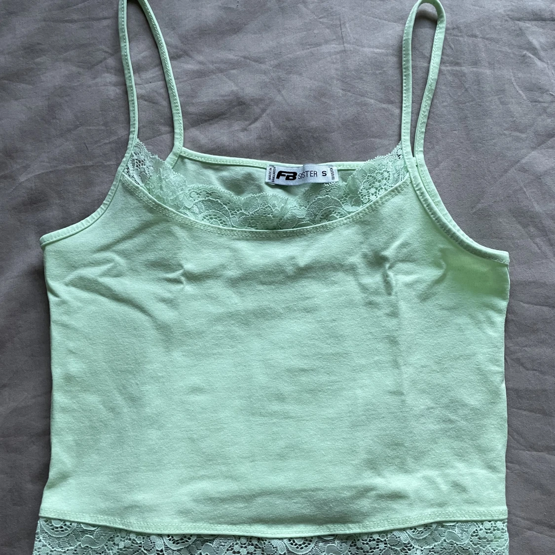 Mintgrön topp  - 91