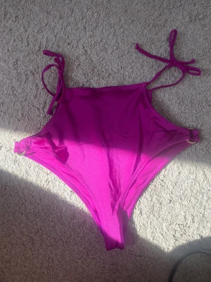 Bikiniunderdel - Magenta bikiniunderdel som inte används längre.