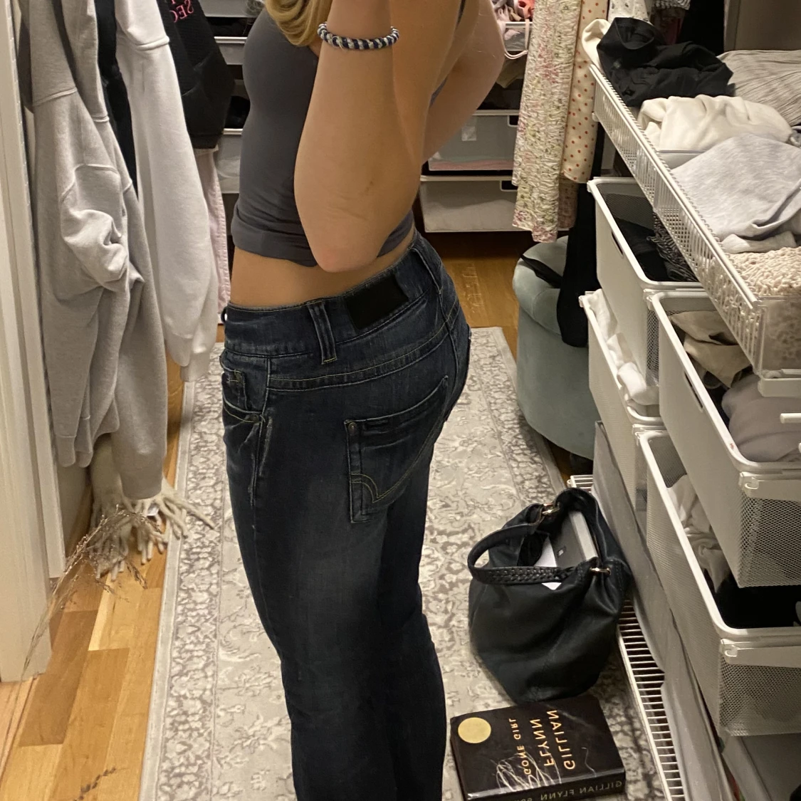 Lågmidjade jeans - 90