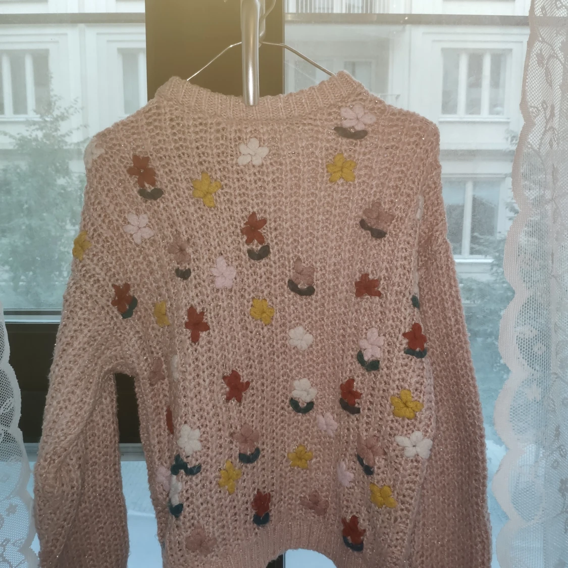 Mysig oversized stickad tröja från Zara - 91