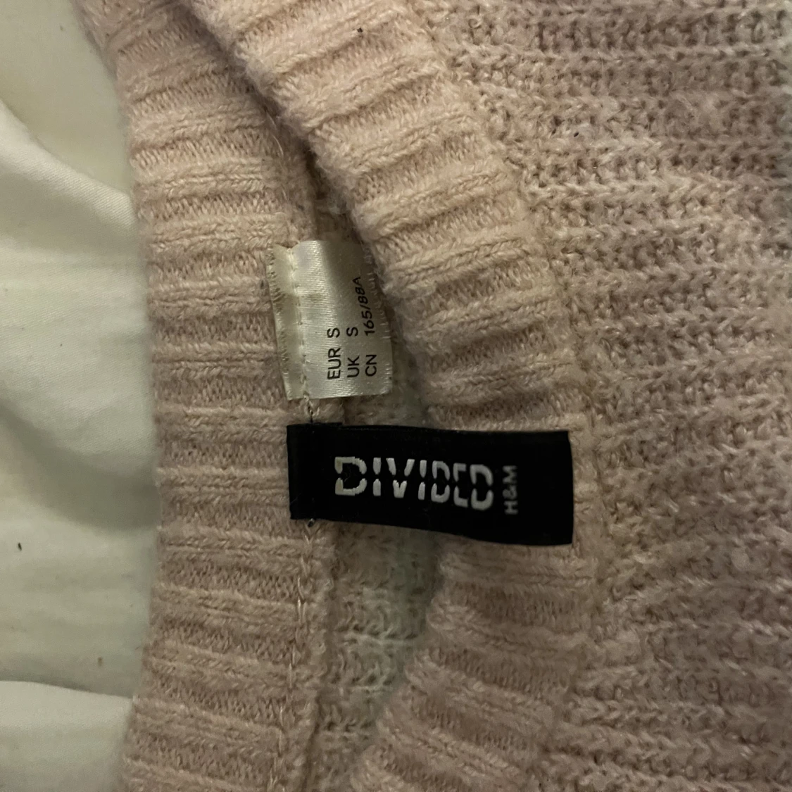 Stickad randig tröja  - 90