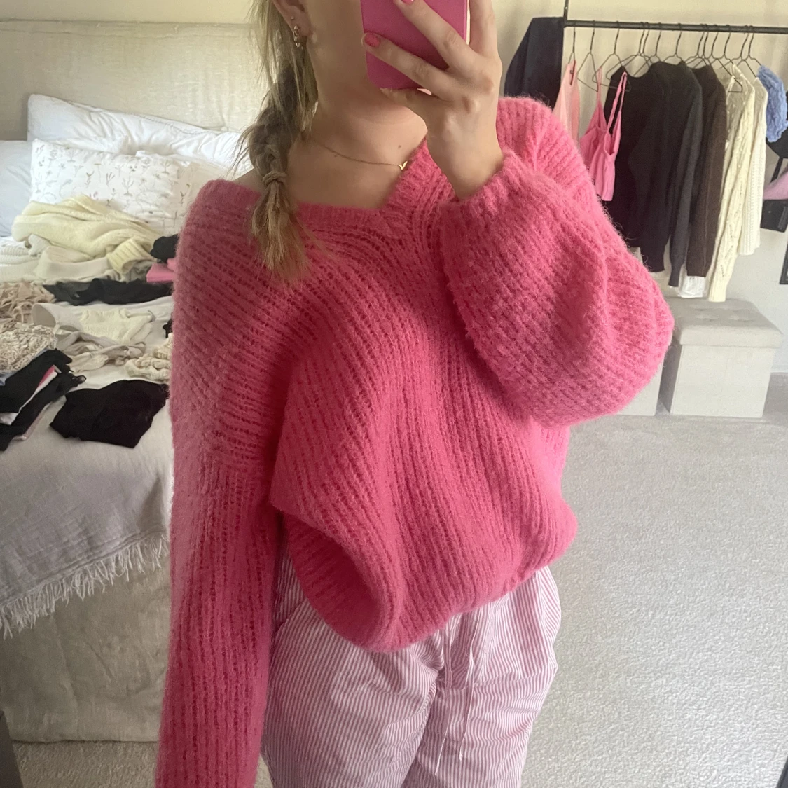 Stickad tröja - 90