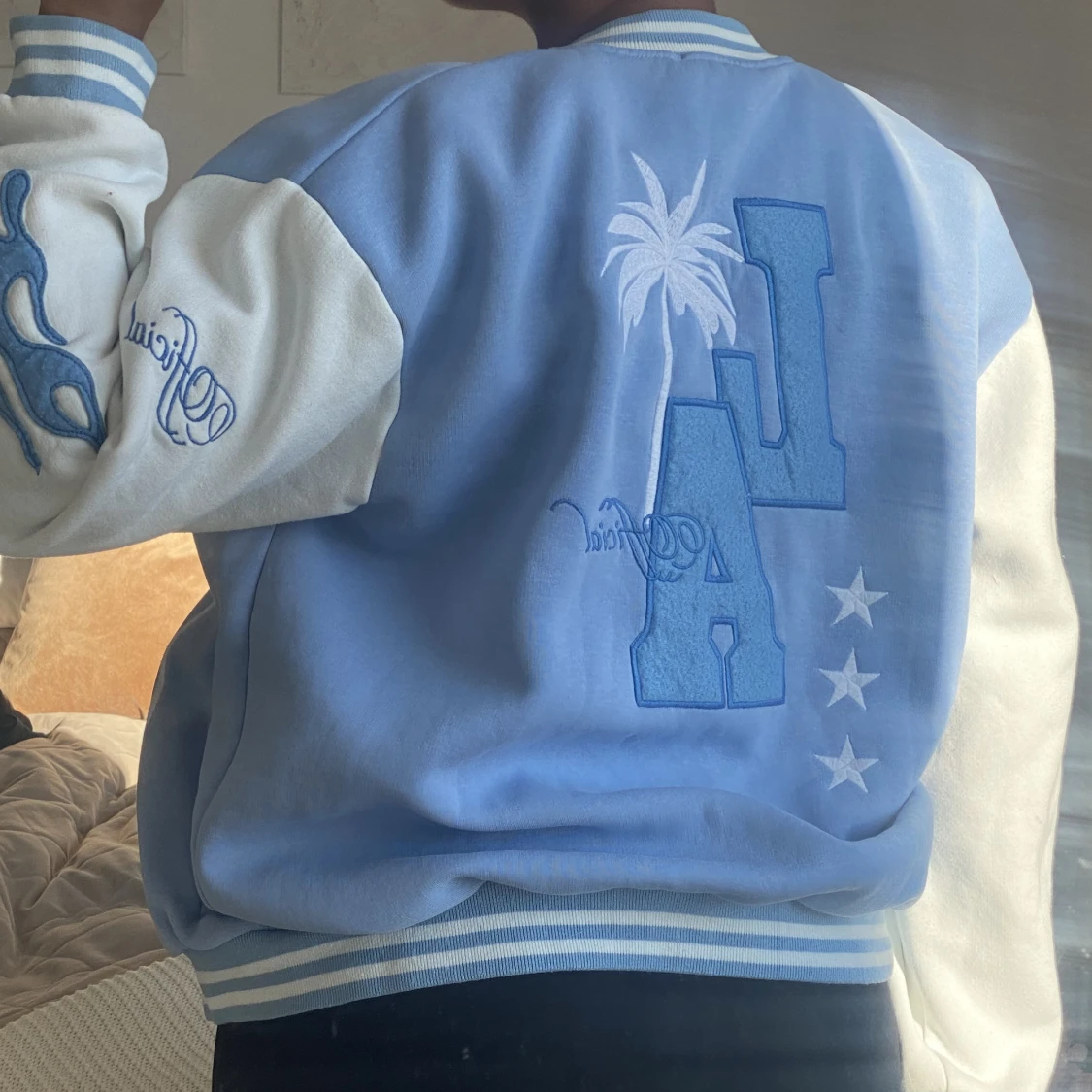 Oversized varsity jacka - 90