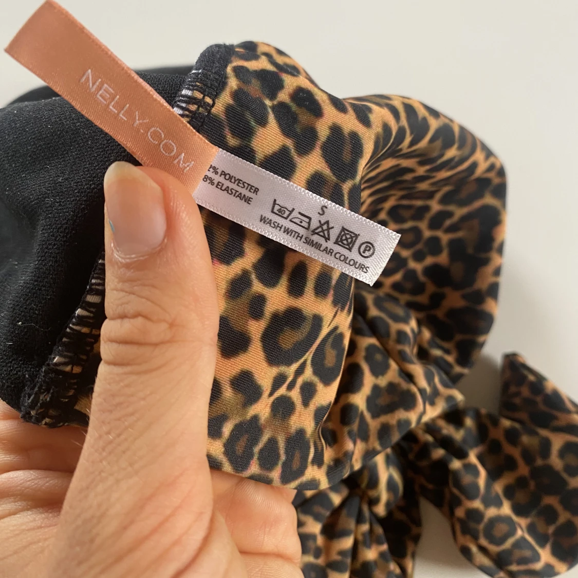 Leopardmönstrad bikini - 91