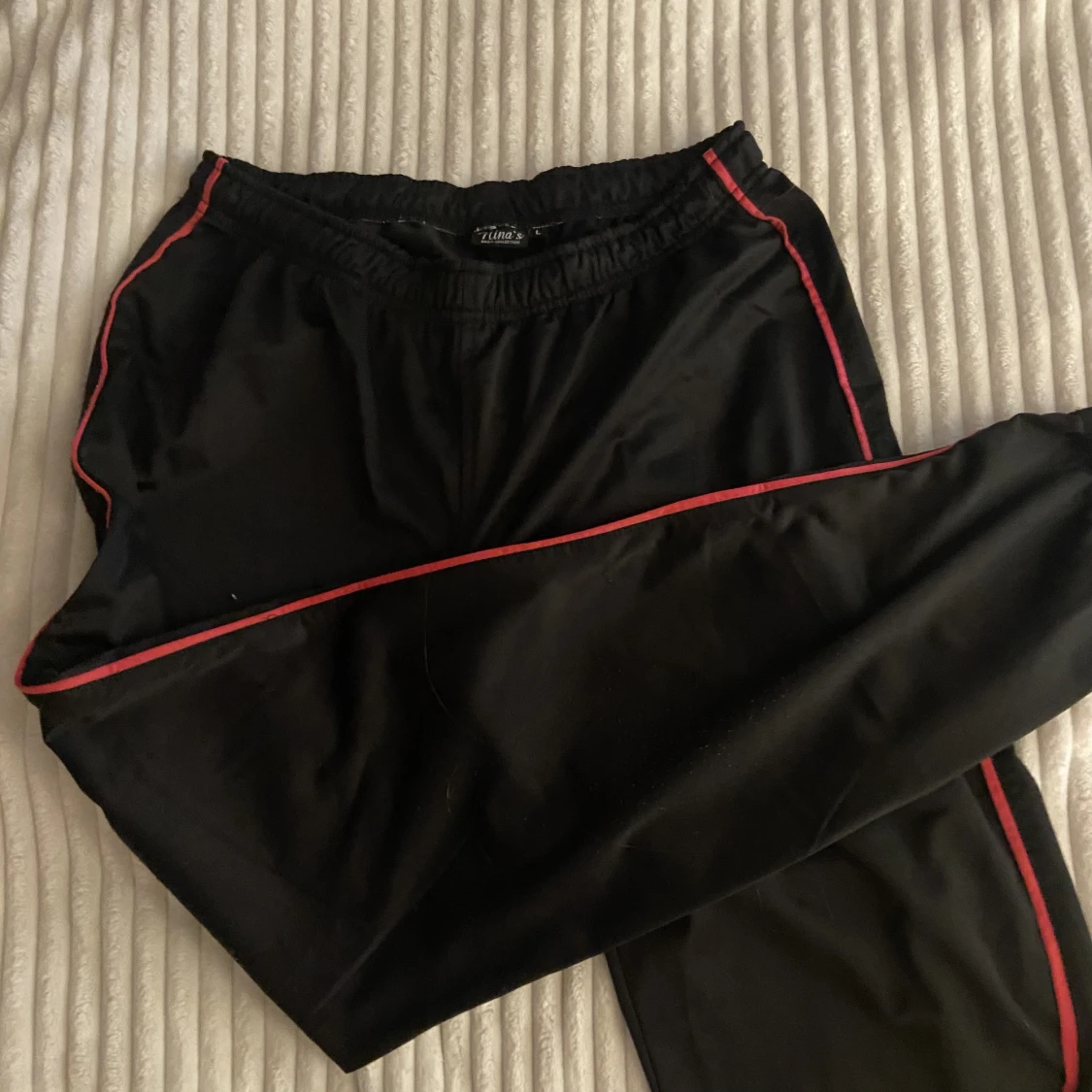 Svarta Rosa Tränings Byxor - 90