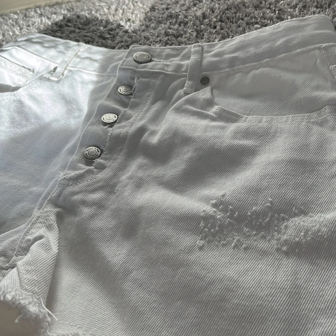 Jeans shorts vit - 91