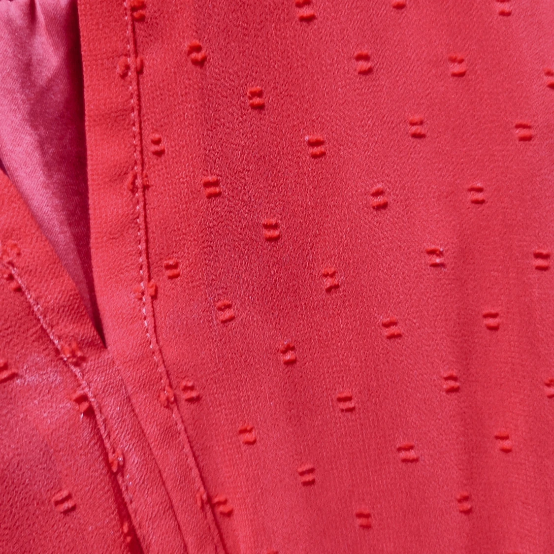 Röd klänning  - 90