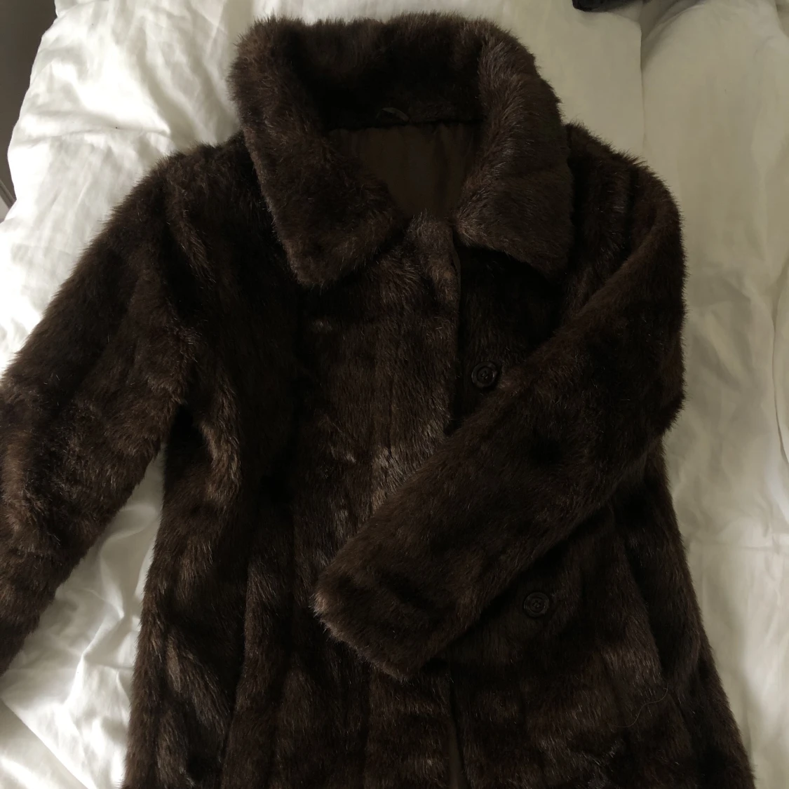 Vintage fuskpälsjacka