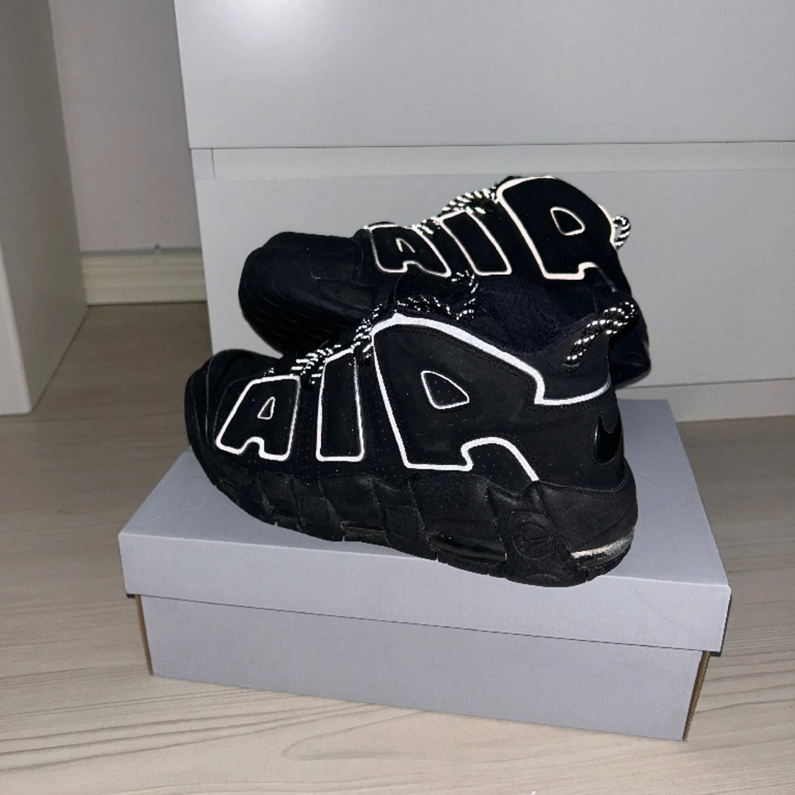 Nike Air Uptempo 3M Triple Black
