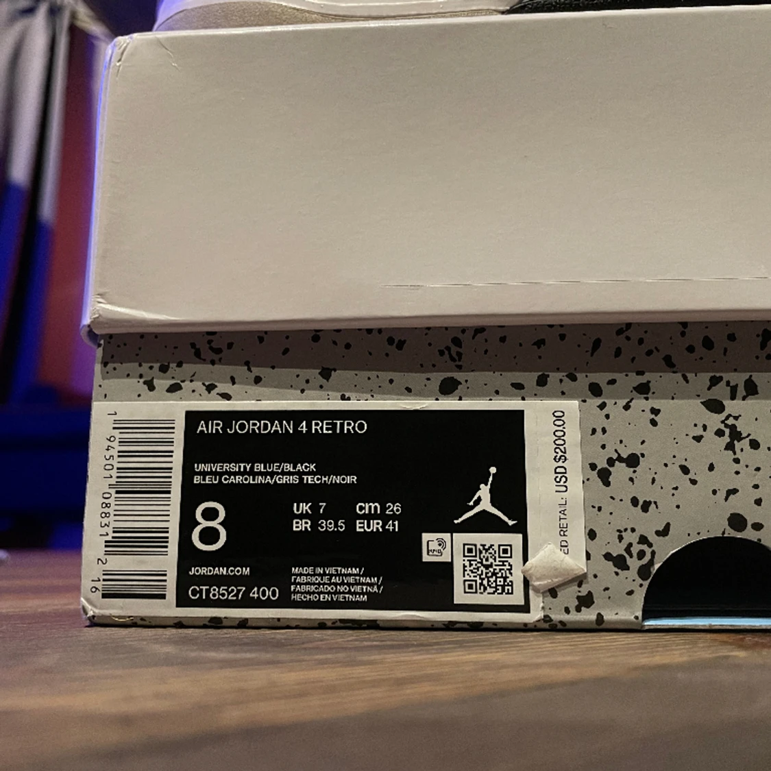 Jordan 4 Retro ”UNC” - 91