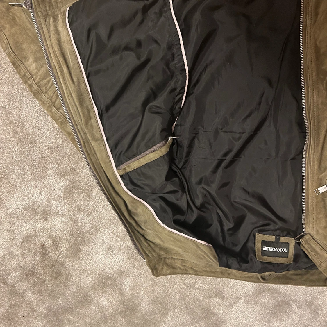 Rock and blue Suede jacket - 91