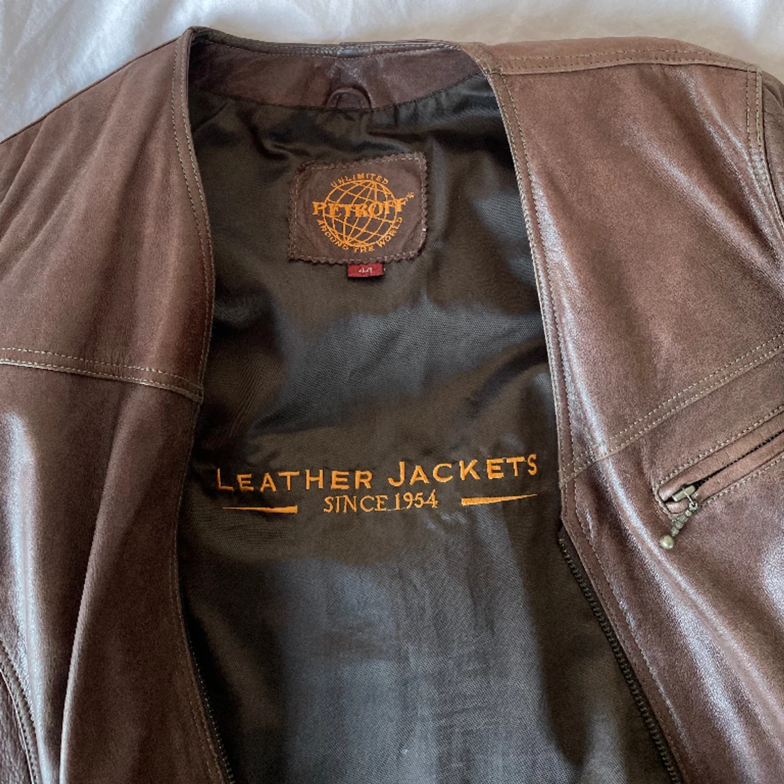 Vintage läderjacka - 91