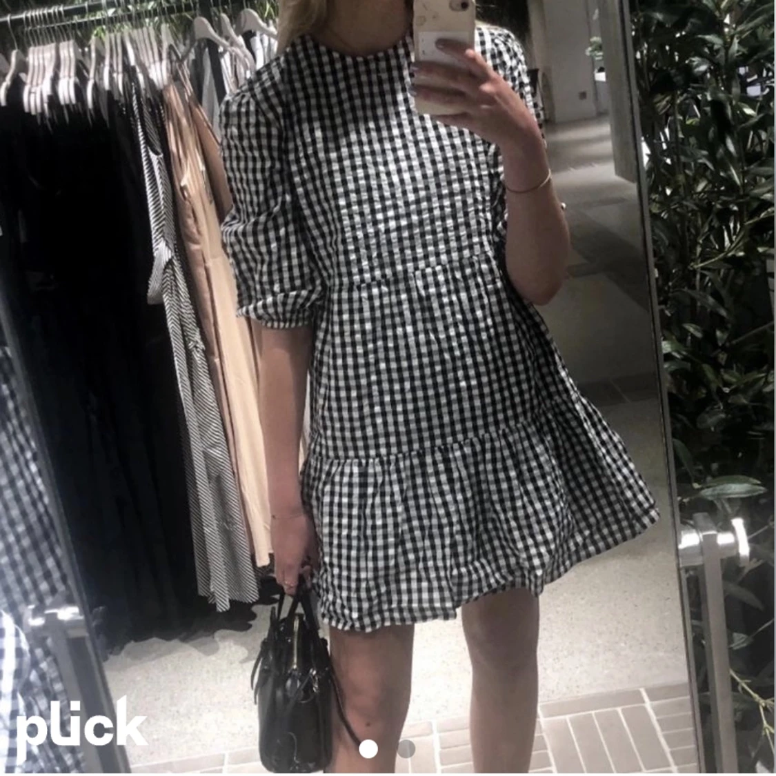 rutig klänning - 91