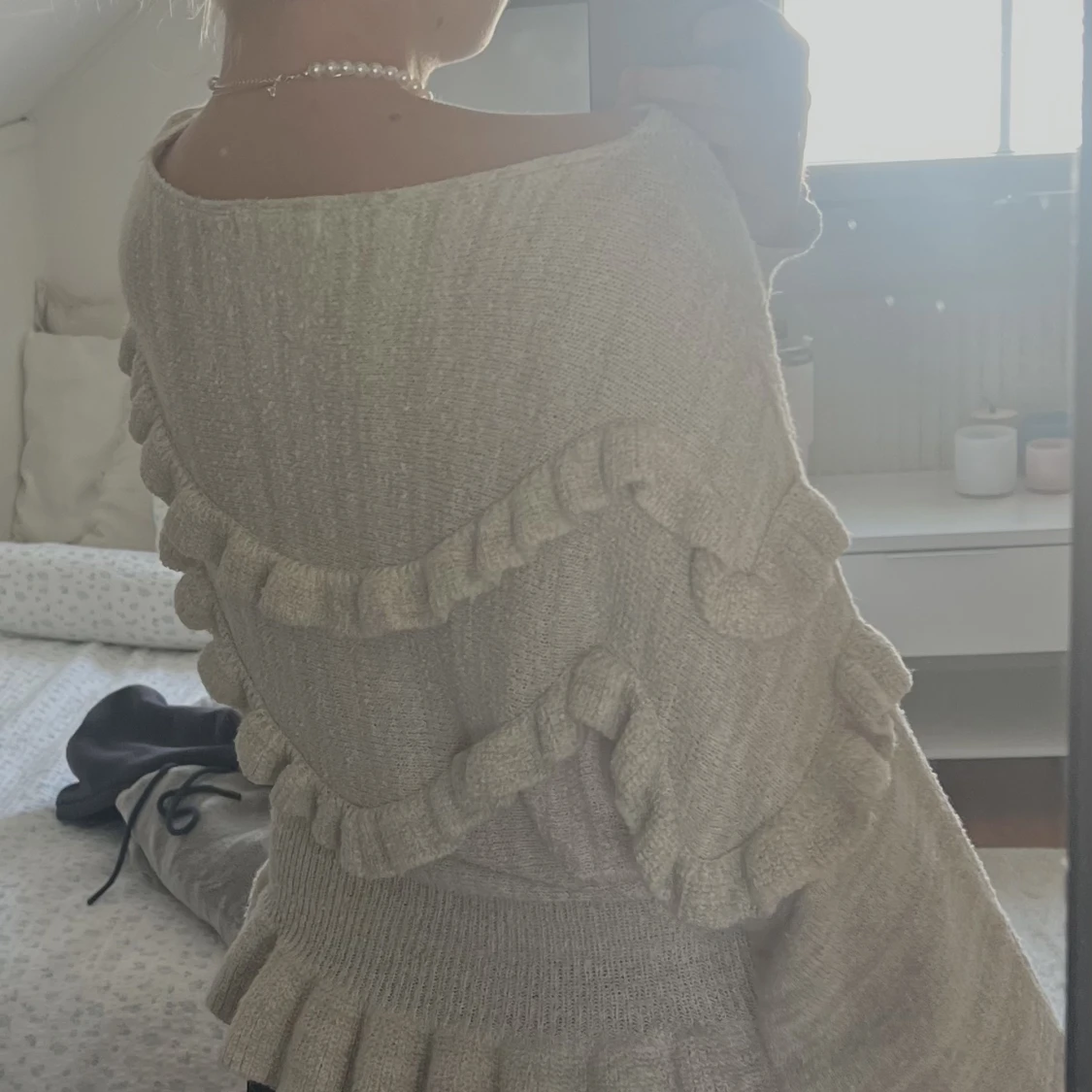 Stickad tröja från mango