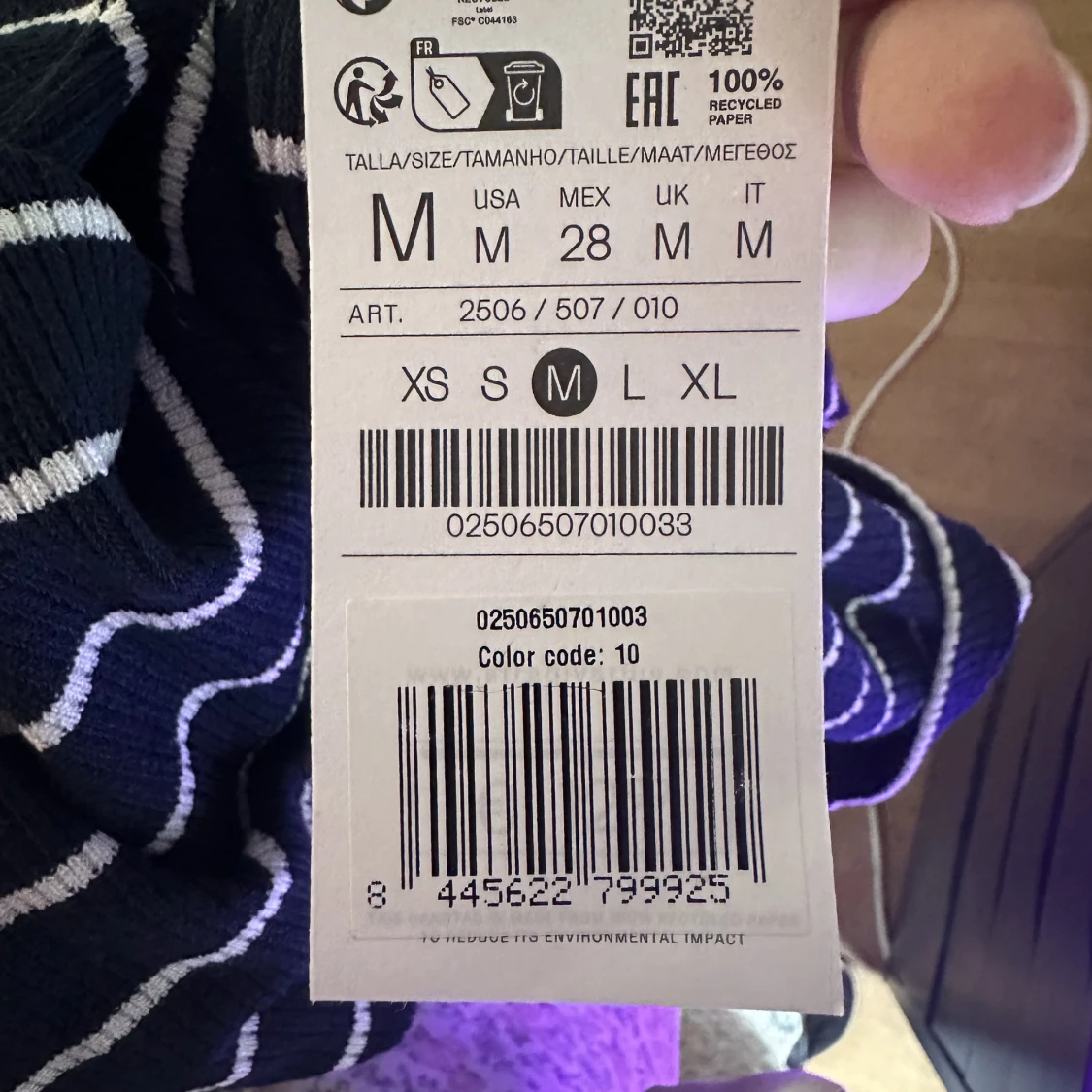 Helt ny långärmad - 91