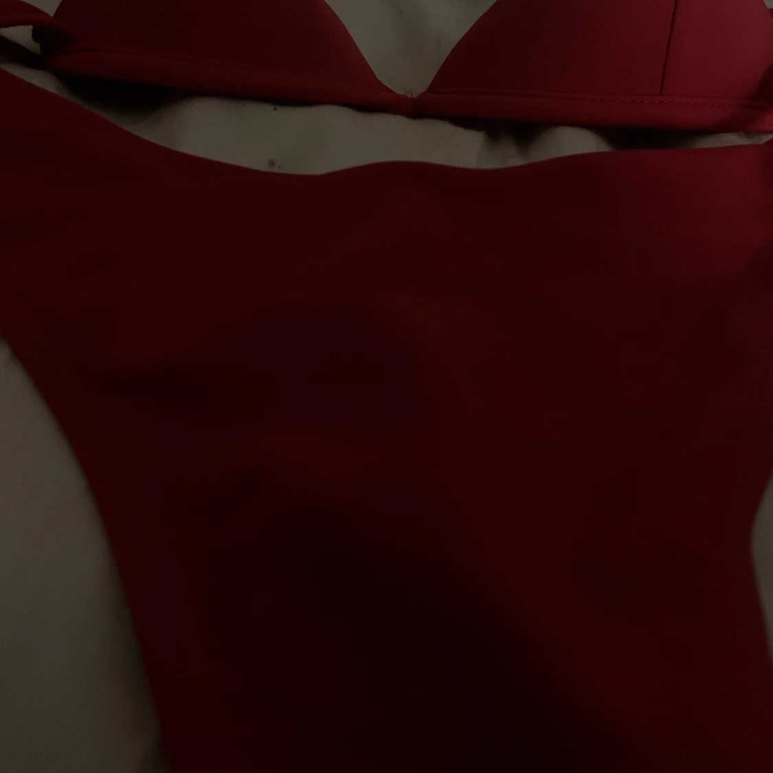 Röd push up bikini - 90