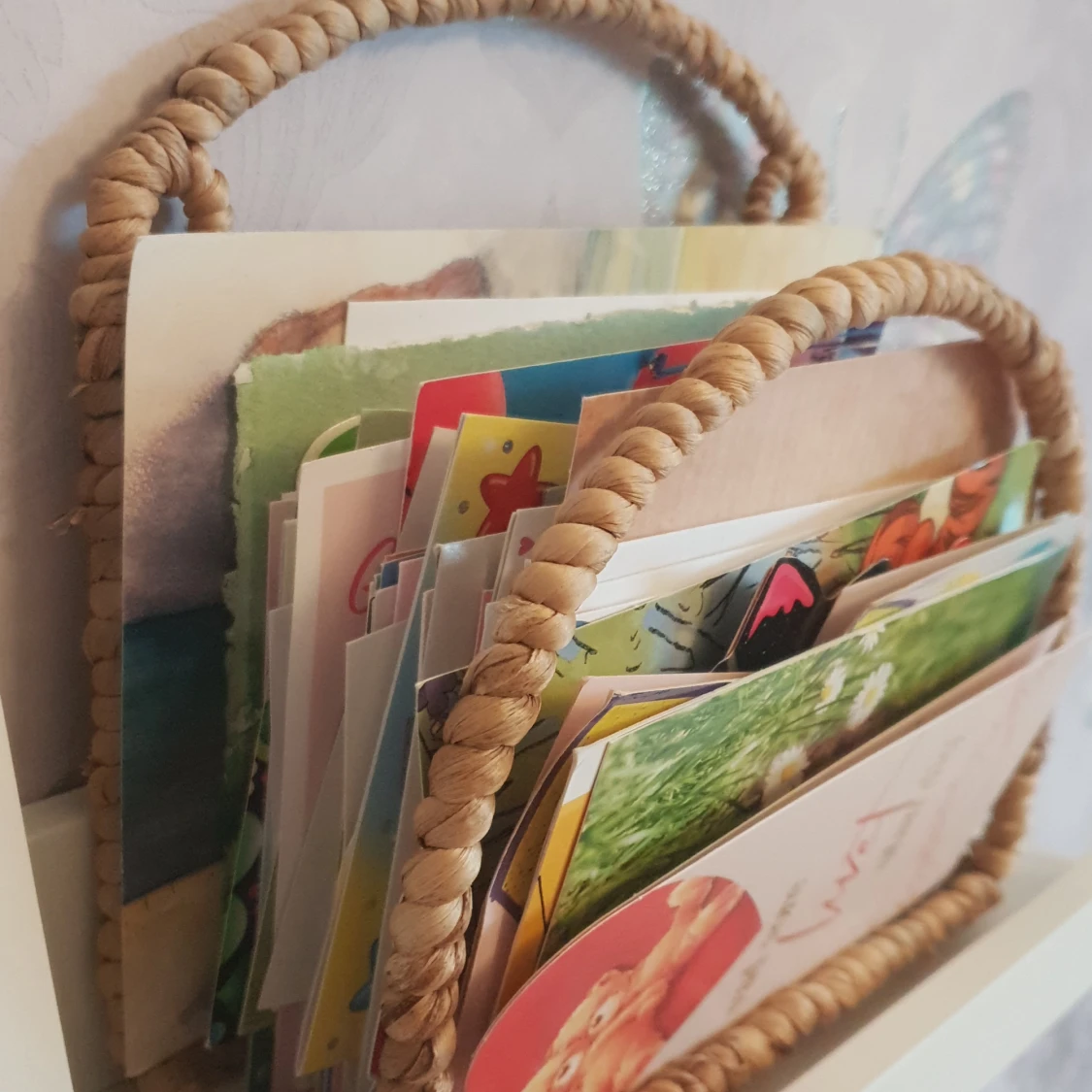 Tidningshållare/korthållare  - 91