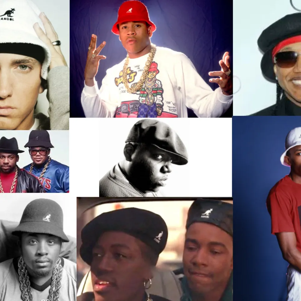 Kangol hatt. Bra skick. En tunnare sommar variant. Hatten som är en legend inom 90/tidgit 2000 tals hip hop kultur.  1/1 kopia. Övrigt.