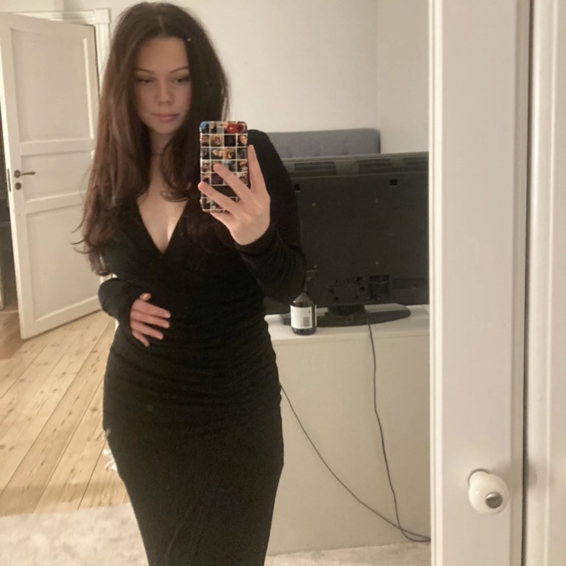 Långklänning från bikbok