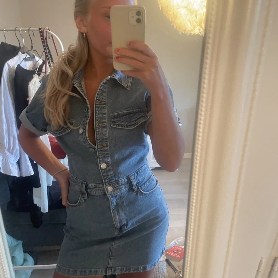 Jeansklänning från Mango - 90