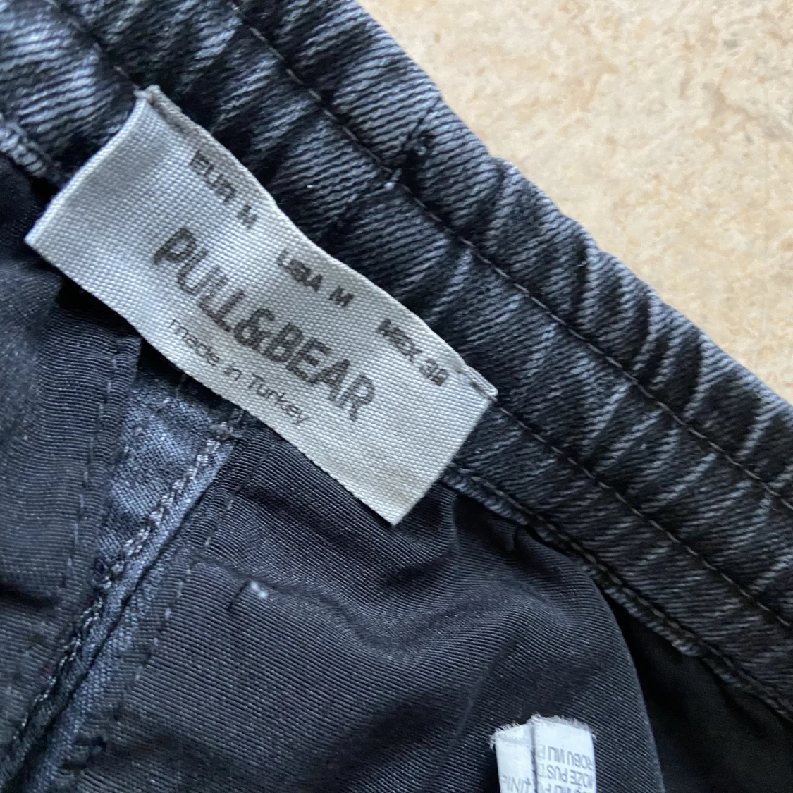 Svarta cargobyxor - 91