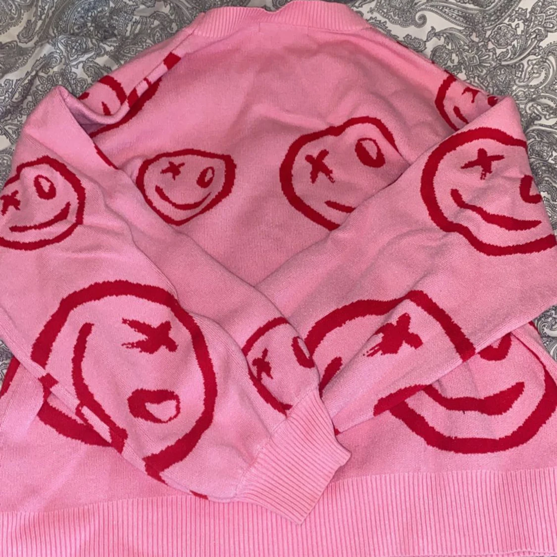 Stickad Sweatshirt - 90