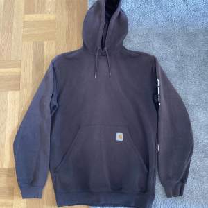 Carhartt hoodie som är köpt (SH) av mig i Tokyo. Size M men är oversized så passar L och XL också.  Defekter: små färgprickar (bild 2 o 3) samt tre små hål i luvan. Bara att skriva vid några frågor!