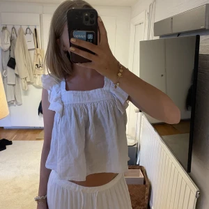 Vitt topp - Gullig sommartopp 