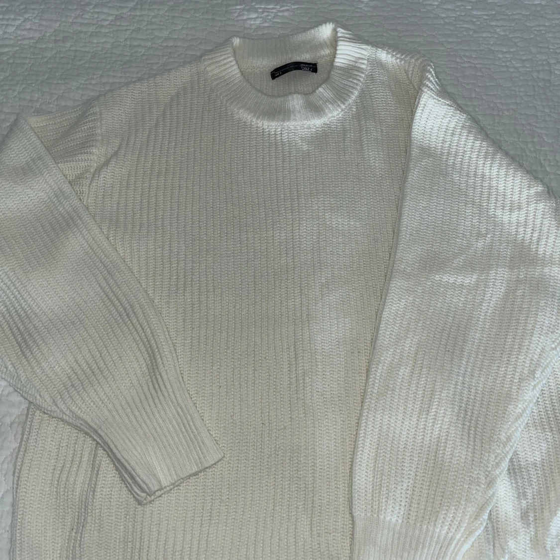 Oversized stickad tröja