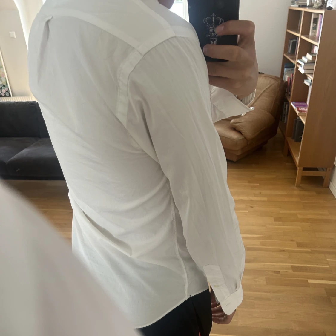 Vit Ralph lauren skjorta  - 90