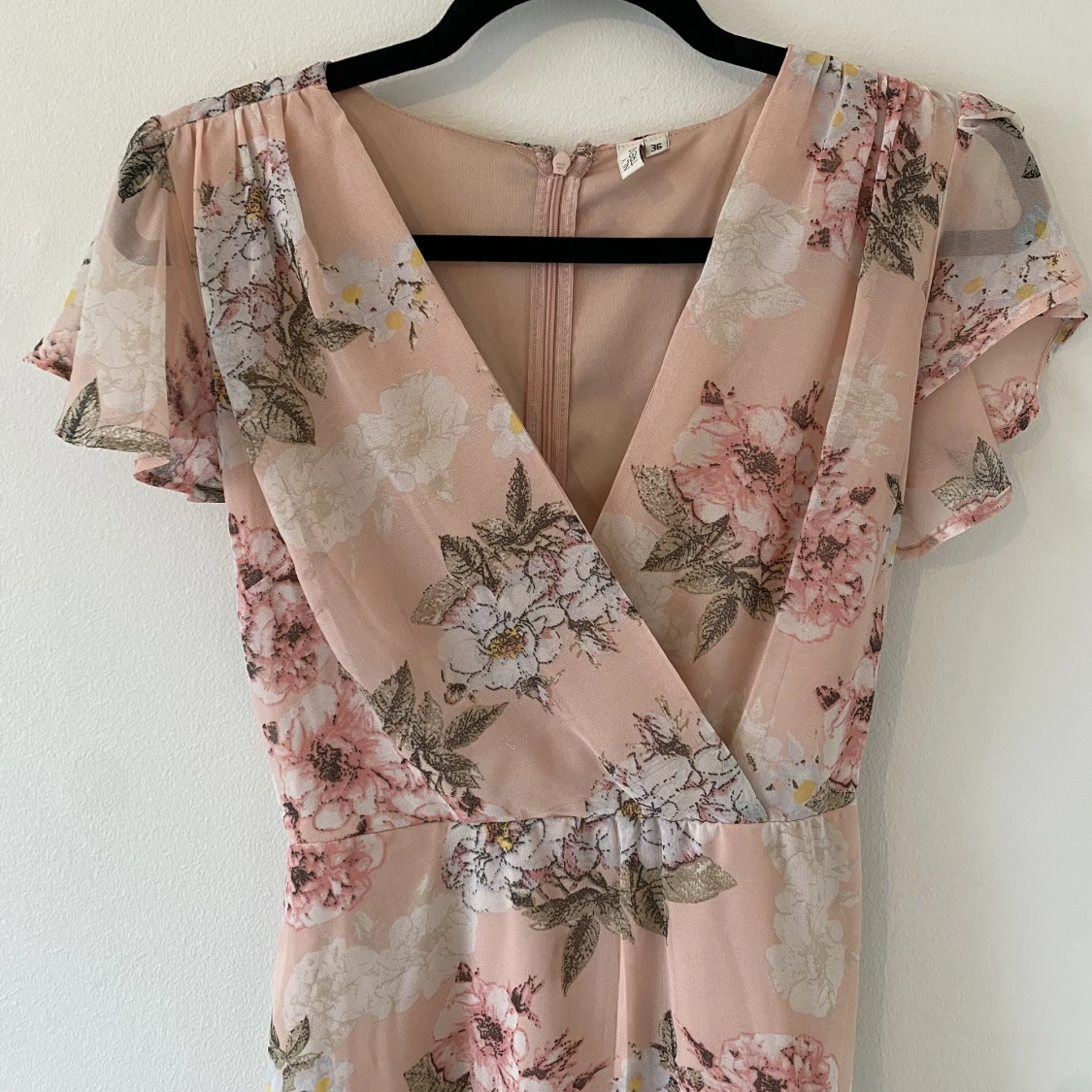 Blommig klänning - 90