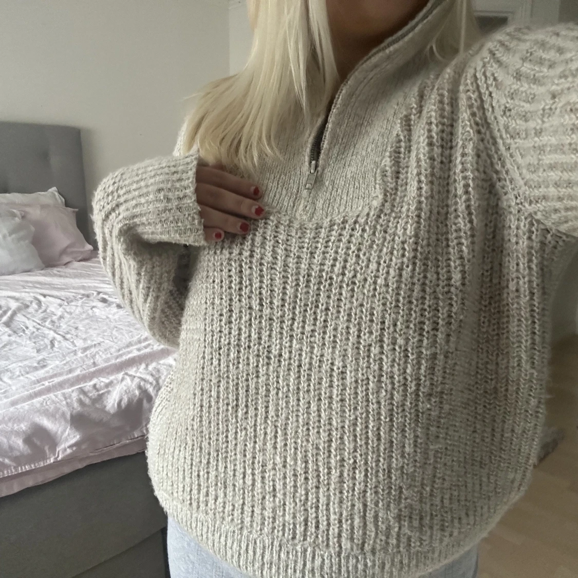 Stickad tröja  - 90