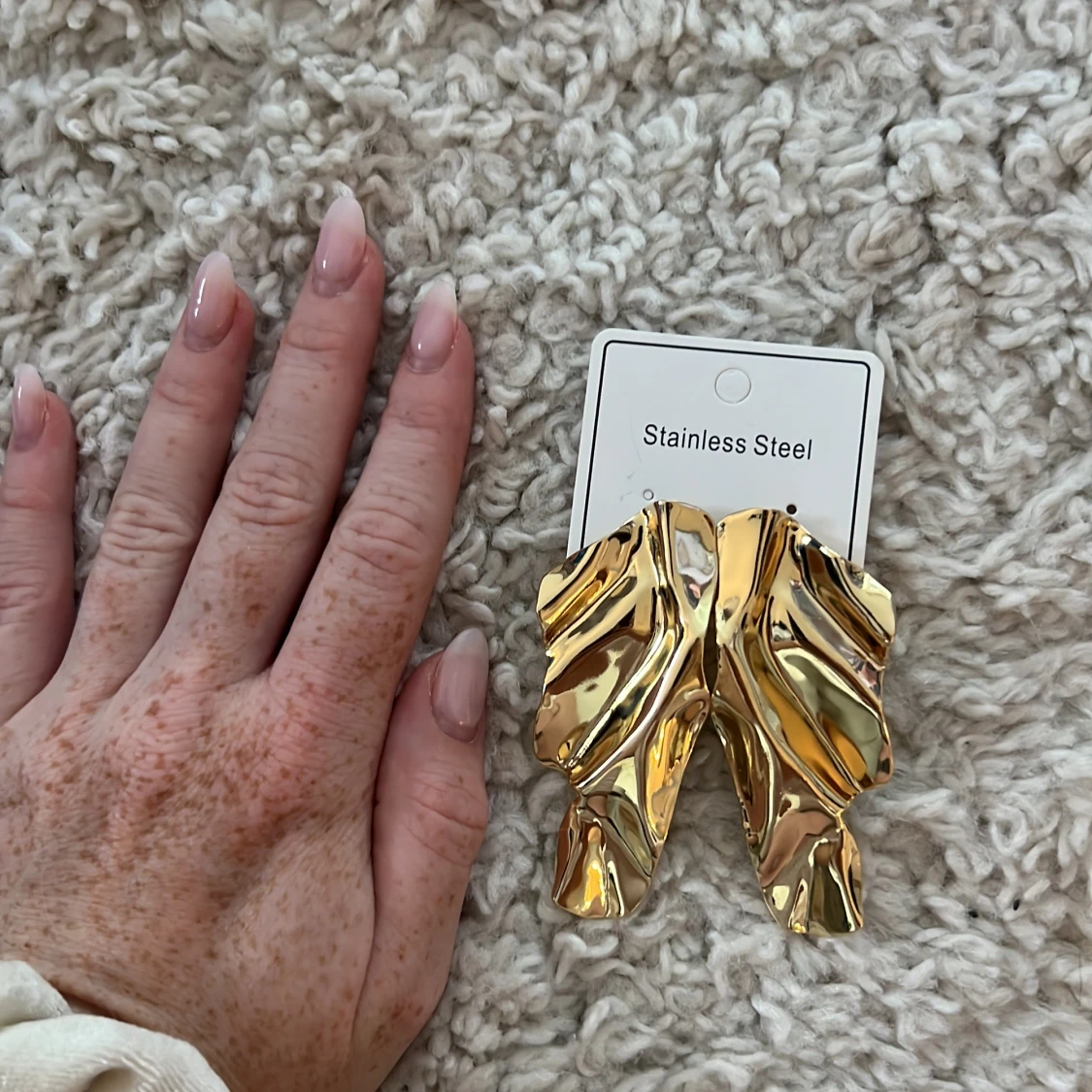 Guldiga örhängen - 91