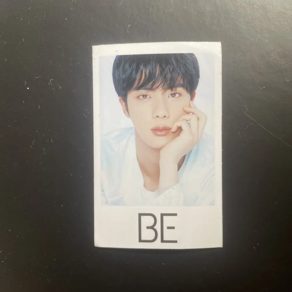 Bts photo card of Jin. Accessoarer.