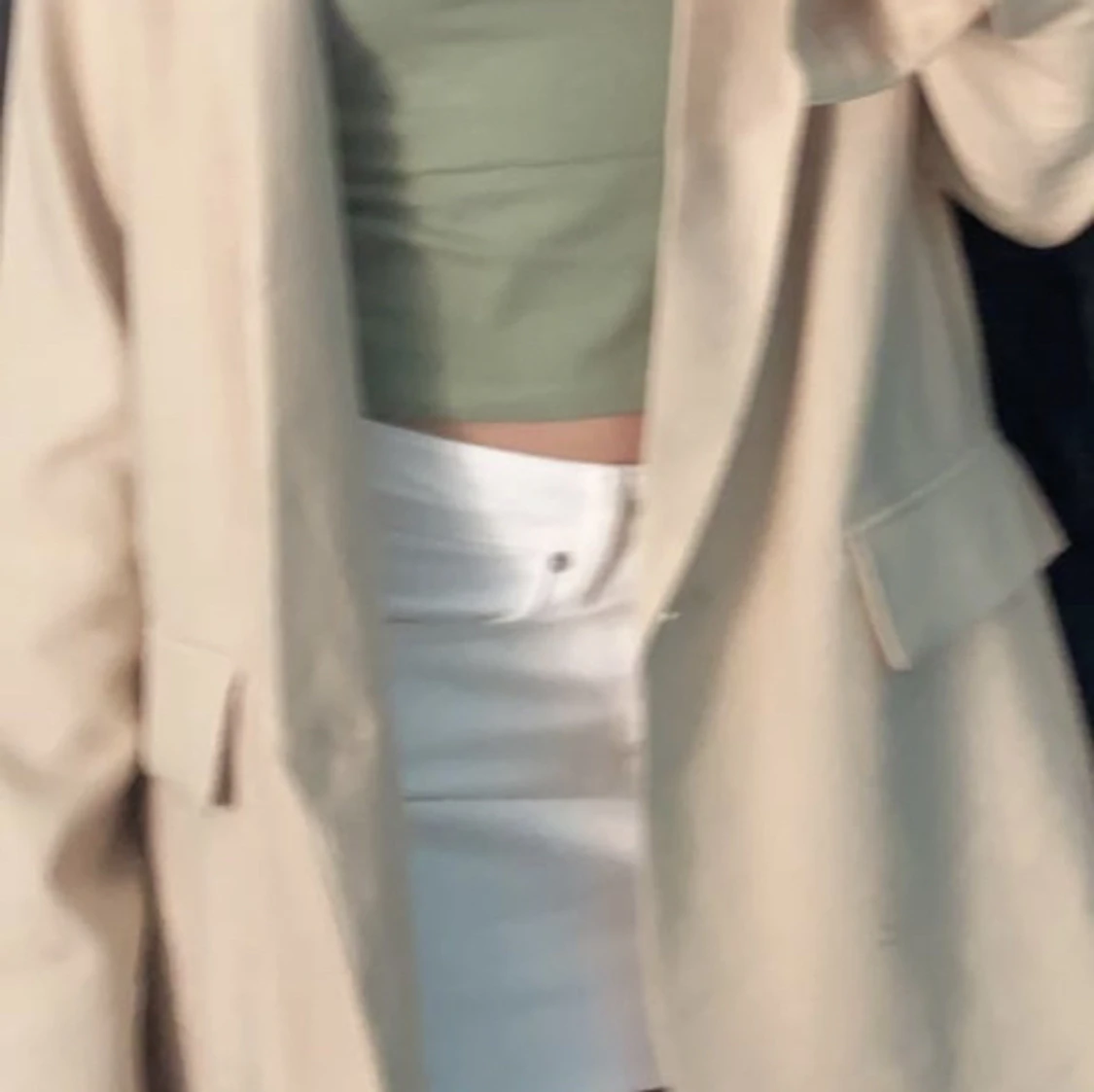 Kavaj beige storlek m - 90